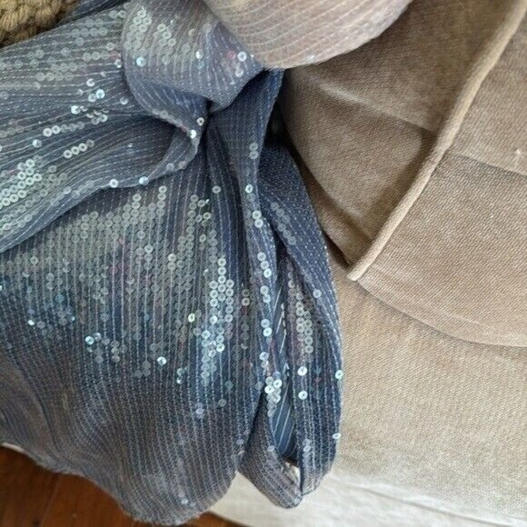 NWT Anthropologie Ombré Sequin Dress Size 2P - Picture 10 of 16